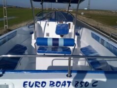 Euro Boat 850 Center Console Paraşüt Teknesi’nde